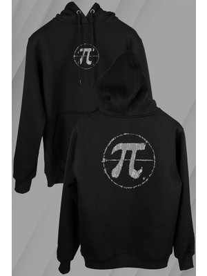 Kendim Seçtim Pi Sayısı Günü 3,14 3.14 Matematik Mathematica Ön ve Arka Baskılı Sweatshirt Unisex Kapüşonlu Hoodie