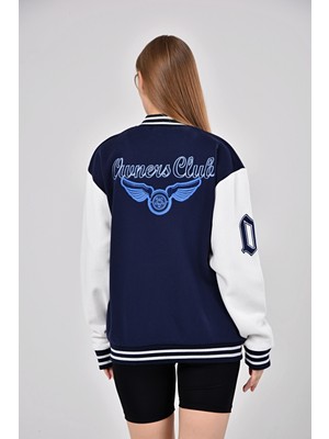 NewLaker Unisex Oversize Owners Club Bomber Kolej Ceket