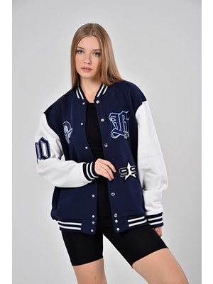 NewLaker Unisex Oversize Owners Club Bomber Kolej Ceket