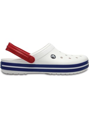 Crocs Crocband Terlik Sandalet Beyaz  / Mavi  Jean