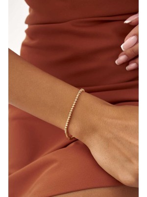 By Golden House Sıralı Dorika Top Bileklik