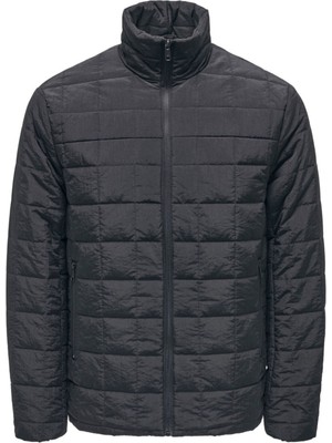 Only & Sons 22022537 Only & Sons Onsanker Quilted Jacket Otw Erkek Ceket Black