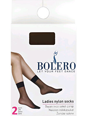 Bolero 2'li Fit 15 Kadın Soket Çorap