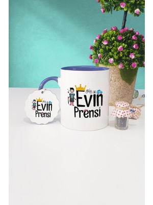 Hedizu Evin Prensi Lacivert Kupa Bardak Anahtarlık