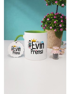 Hedizu Evin Prensi Yeşil Kupa Bardak Anahtarlık