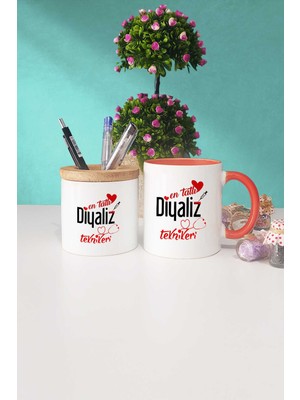 Hedizu En Tatlı Diyaliz Teknikeri Turuncu Kupa Bardak Kalemlik