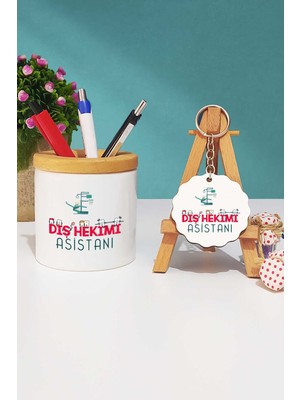 Hedizu Diş Hekimi Asistanı Kalemlik ve Anahtarlık