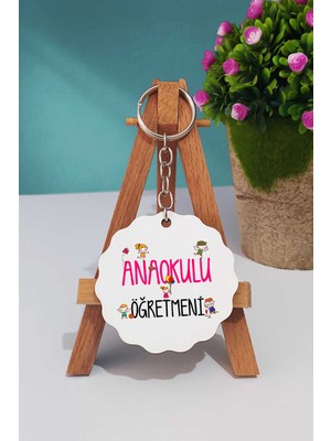 Hedizu Anaokulu Öğretmeni Anahtarlık