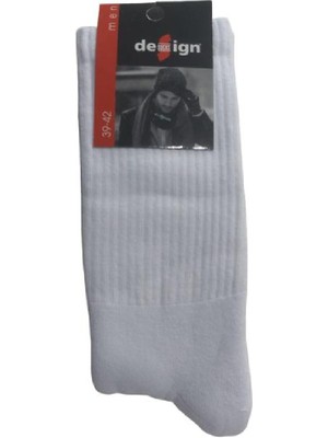 Design Pamuklu Havlu Erkek Soket Spor Ççorabı