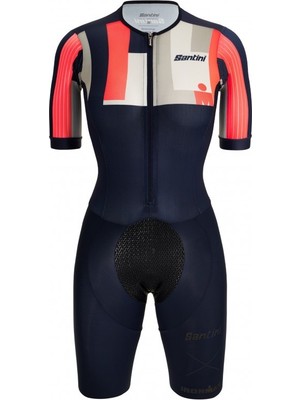 Santini Aahonouı Kadın Trisuit 2I780LIMGVIPERAAHO Lacivert-S