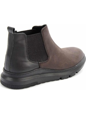 Bambi Antrasit Nubuk Leather Erkek Bot & Bootie E02112400001