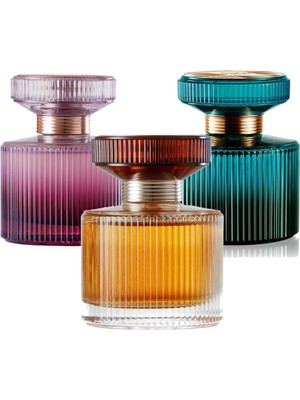 Oriflame Amber Elixir Edp 50 ml Kadın Parfüm 3 Lü Seri - SD54SDF564GTT