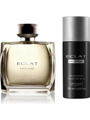 Oriflame Eclat Homme Edt 75 ml Erkek Parfümü + Deodorant