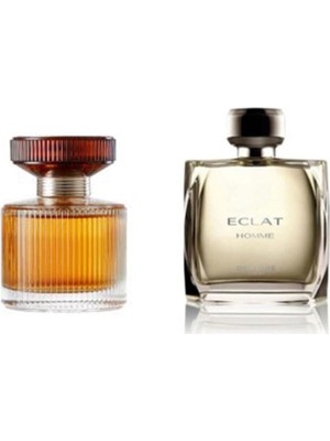 Oriflame Eclat Homme 75 ml Edt Erkek + Amber Elixir 50 ml Edp Kadın Parfümü
