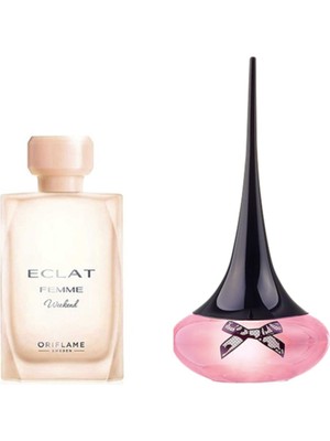 Oriflame Love Potion Secrets Edp 50 ml + Eclat Femme Weekend Edt 50 ml Kadın Parfüm Seti 8776539042