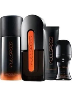 Avon Full Speed Erkek Parfüm 75 ml Edt 4 Lü Set