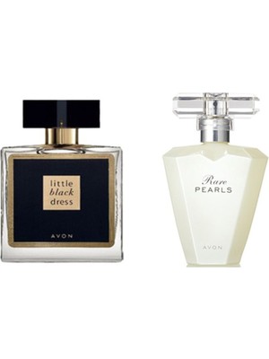 Avon Little Black Dress Edp 50 ml Kadın Parfüm + Rare Pearls Edp 50 ml Kadın Parfüm Seti 3902804604