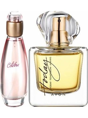 Avon Today 50 ml Kadın Edp+ Celebre 50 ml Kadın Edt