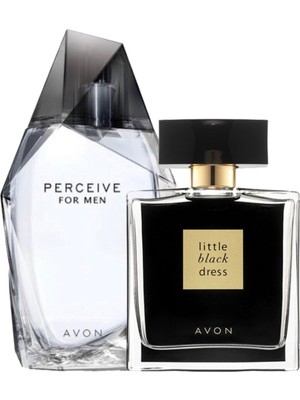 Avon Perceive Erkek Parfüm Edt 100 Ml-Little Black Dress Kadın Parfüm Edp 50 ml