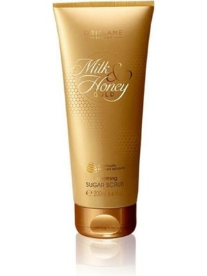 Oriflame Milk Honey Gold Pürüzsüzleştirici Vücut Arındırıcısı 200 ml Arındırıcı Etkisiyle