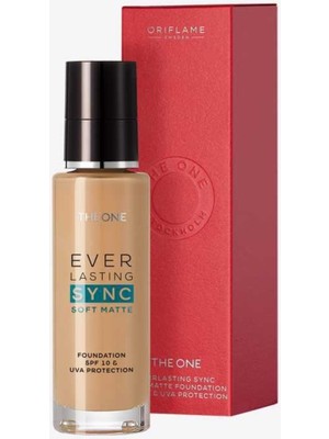 Oriflame The One Everlasting Sync Soft 12 Saat Kalıcı Mat Fondöten-Ivory Neutral