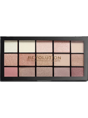 Revolution Reloaded Göz Farı Paleti Iconic 3.0 Kahverengi Pembe Tonları 15 Renkli Toz Yapı