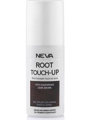Neva Root Touch-Up Saç Dipleri Içn Kapatıcı Sprey Koyu Kahverengi