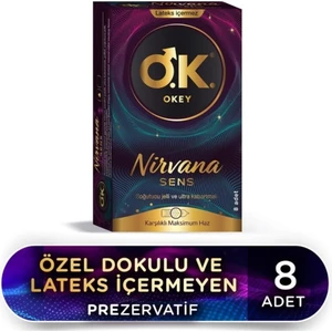 Nirvana Sens Prezervatif 8'Li
