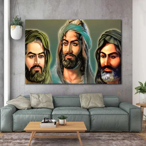 SML Tablo Hz Ali Hz Hüseyin Hz Hasan Kanvas Tablo