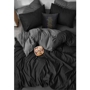 Sedali Home Siyah Gri Çift Yönlü Tek Kişilik Nevresim Takımı