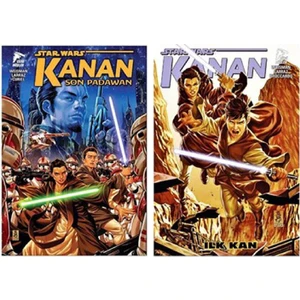 Star Wars - Kanan Cilt 1 (Son Padawan) - Kanan Cilt 2 (Ilk Kan) - (2' Li Set)