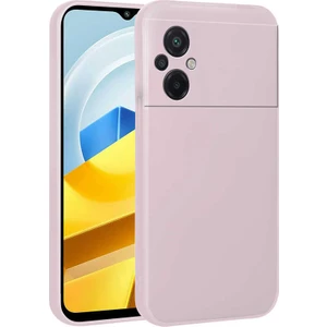 Kny Xiaomi Poco M5 Kılıf Ultra Ince Kamera Korumalı Mat Silikon