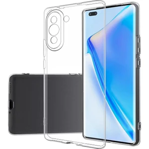 Kny Huawei Nova 10 Kılıf Ultra Ince Kamera Korumalı Şeffaf Silikon