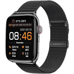 X8 Ultra Milanese Serisi Akıllı Saat - 45MM 2.0 Inç Ios ve Android Uyumlu Arama Yapan Akıllı Saat