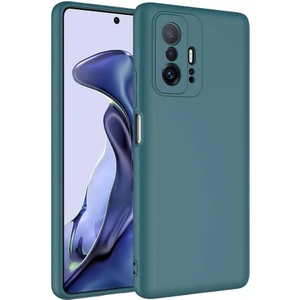 Xiaomi Mi 11T Pro Kılıf Içi Süet Renkli Mara Lansman Silikon