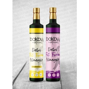 Bakbu Ananaslı ve Detox Fit Form Sirkesi 2'li