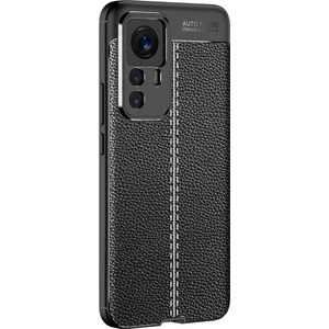 Xiaomi Mi 12T Pro Kılıf Deri Desenli Lux Niss Silikon