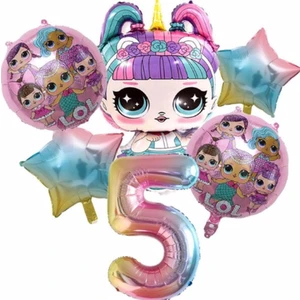 Parti Station Lol Bebek Rakam Konsept Yaş Balon Doğum Günü Set Yaş Balon Set