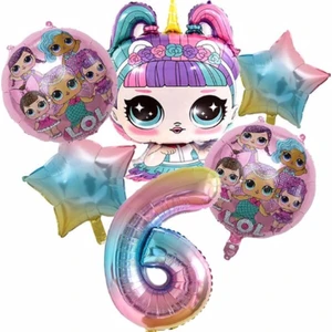 Parti Station Lol Bebek Rakam Konsept Yaş Balon Doğum Günü Set Yaş Balon Set