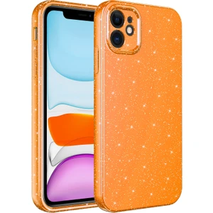 Apple Iphone 12 Kılıf Kamera Korumalı Simli Lüx Koton Silikon