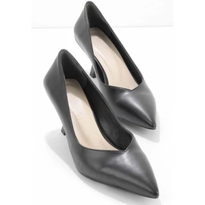 Siyah  Kadın Klasik Topuklu Ayakkabı K01221502409