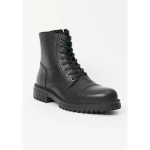 Deri Siyah Postal Bot