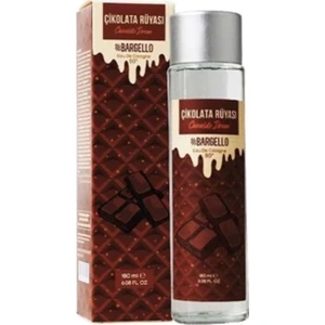 180 ml 80° Cam Dökme Kapak Çikolata Kolonya