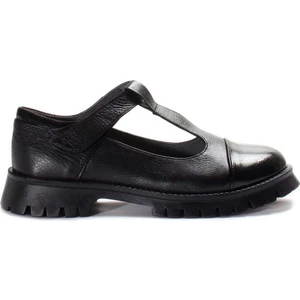 Fast Step Deri Kız Çocuk Casual Ayakkabı 006XA911