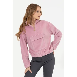U.S. Polo Assn. Kadın Manolya Sweatshirt 50254449-VR211