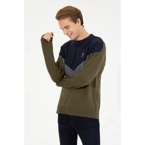 U.S. Polo Assn. Erkek Coconut Triko Kazak 50258312-VR153