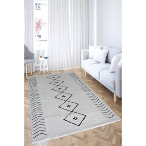 Nur Home Tekstil Lastikli Süngerli Halı Örtüsü Zebra Nrh-72