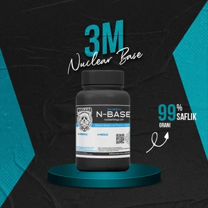 Nuclear Kimya Merck Nbase 0 mg  3 m Gliserin Propilen Glikol Base Nbase Vg Pg 80-20 100 ml