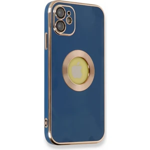 Apple iPhone 12 Kılıf Store Silikon Kapak + Kablo Koruyucu