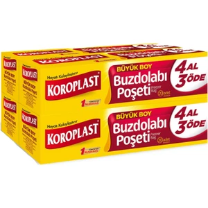 Buzdolabı Poşeti 3+1